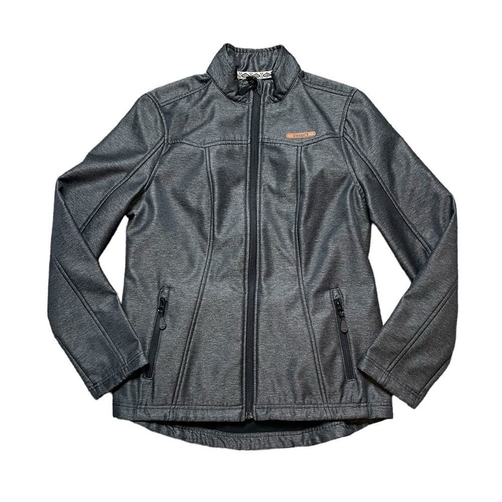 Shyanne Softshell Jacket Gray Size Small - image 1